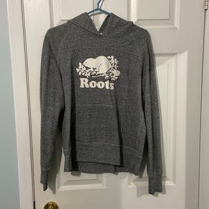 Roots salt and pepper sweater